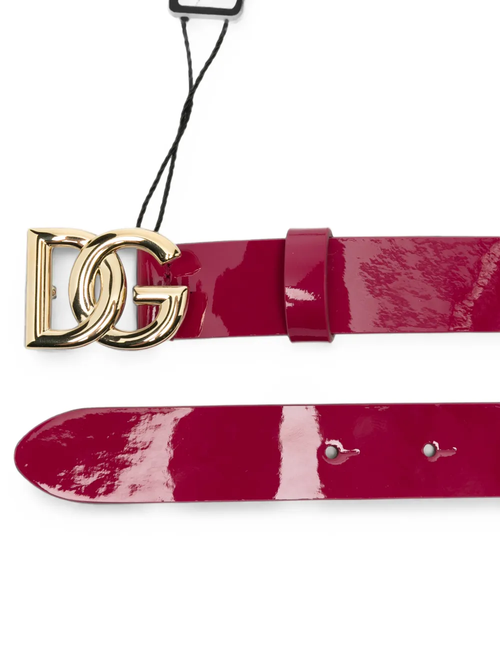 Dolce & Gabbana Kids Riem met logoplakkaat Roze