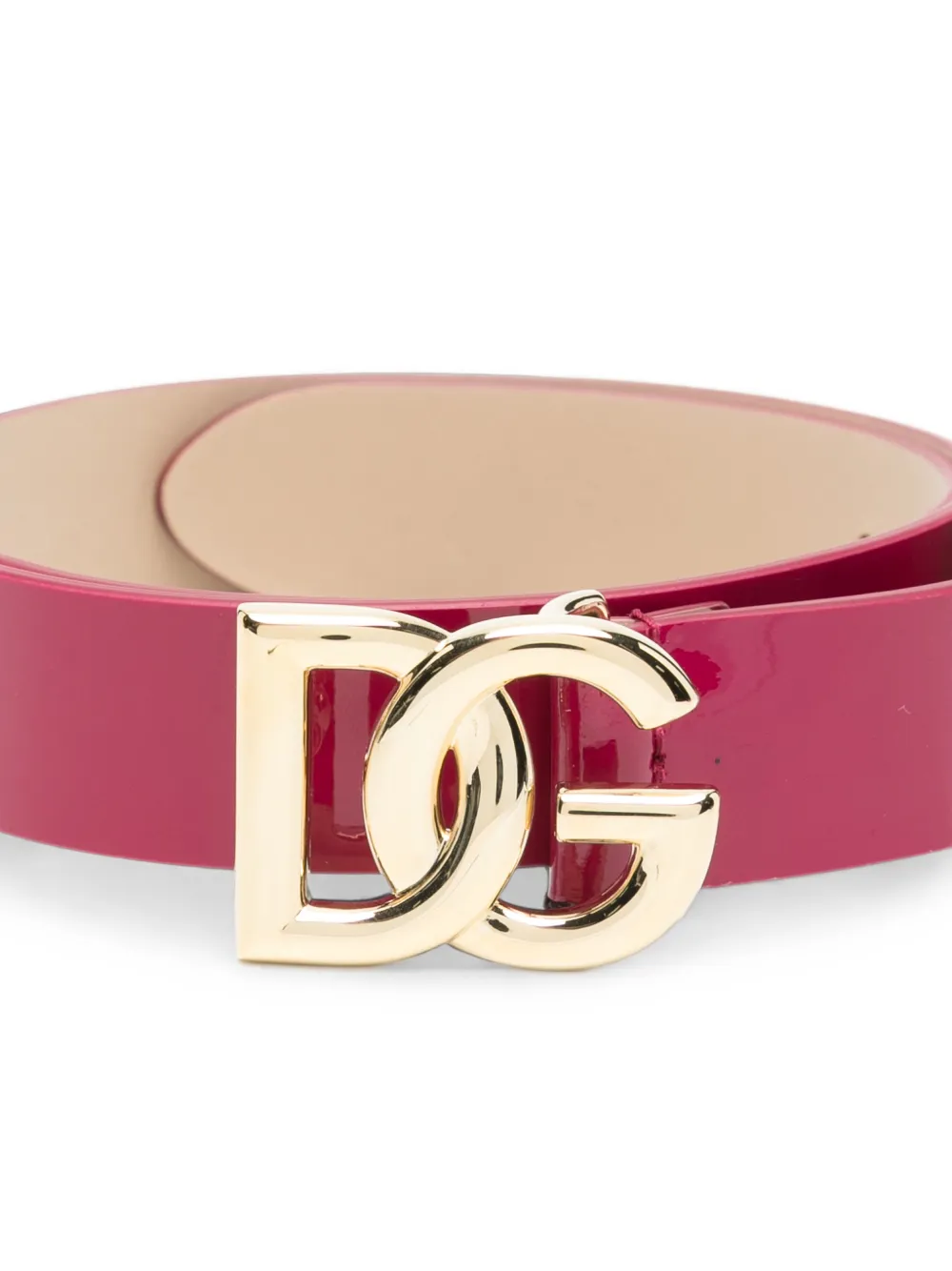 Dolce & Gabbana Kids Riem met logoplakkaat Roze
