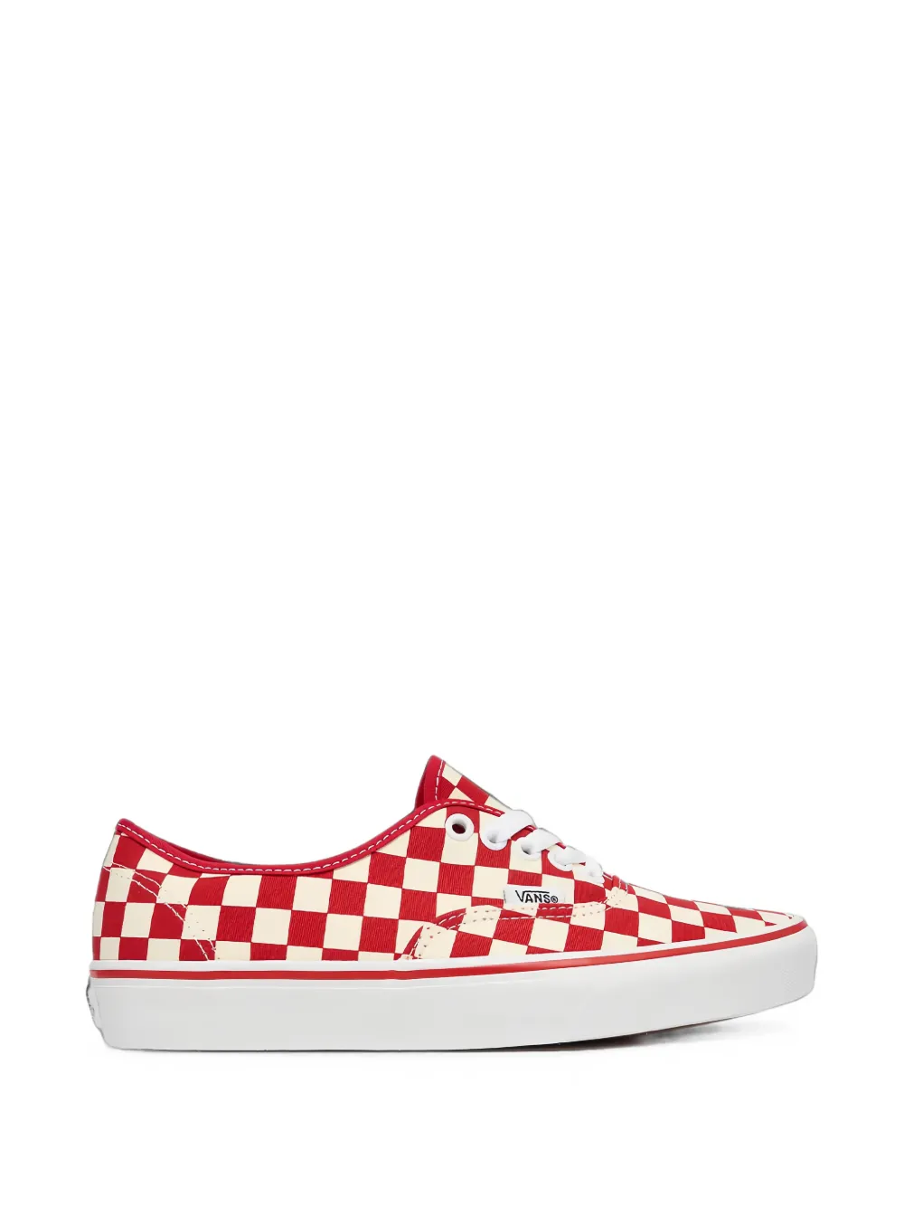 Vans Authentic checkerboard sneakers - Rosso