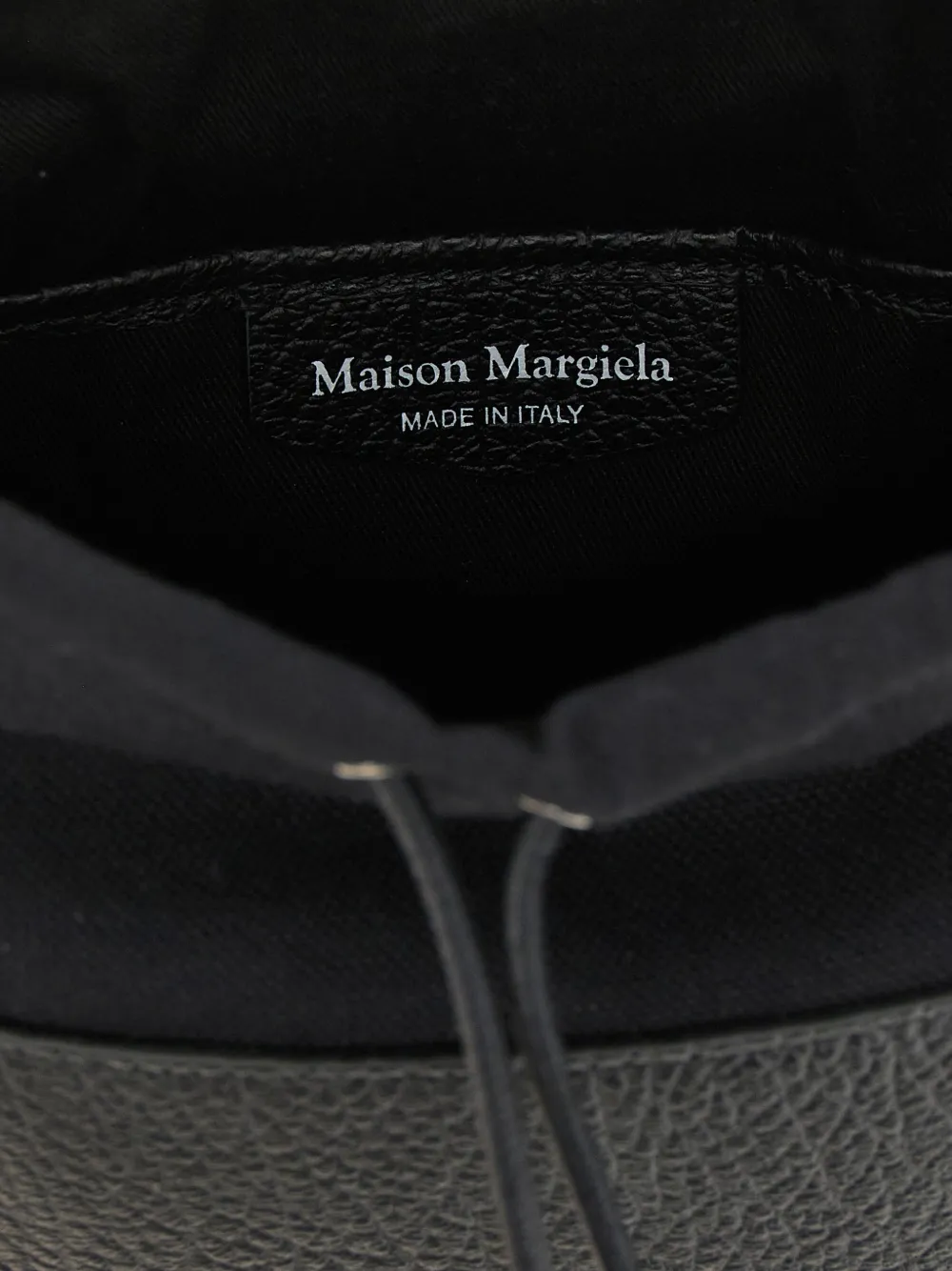Maison Margiela 5AC kleine bucket-tas Zwart