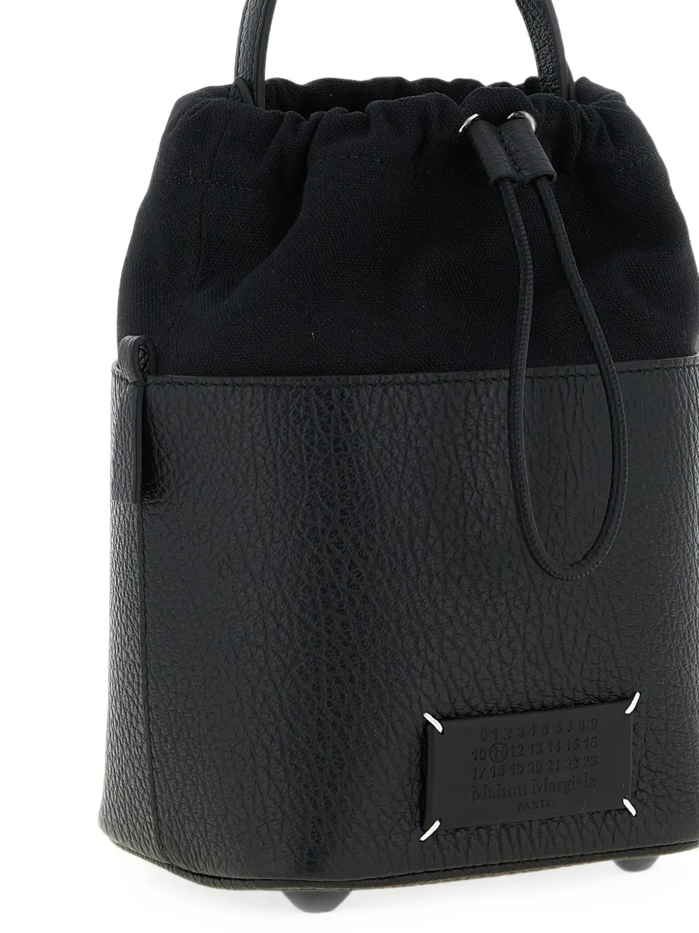 Maison Margiela 5AC kleine bucket-tas Zwart