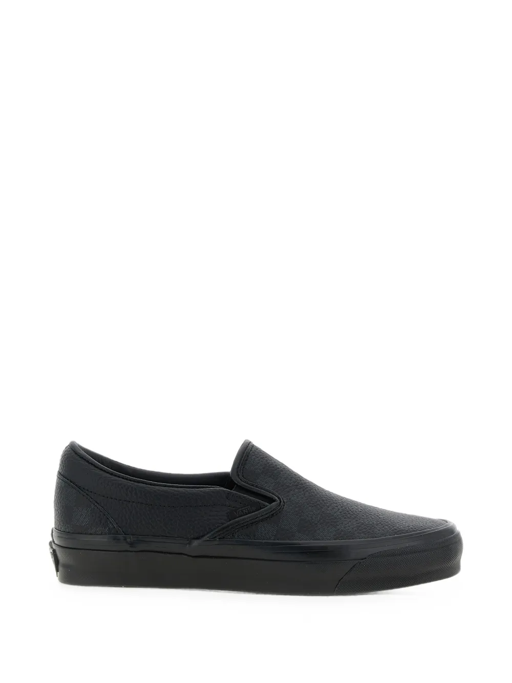 Vans Premium Classic Slip-On checkerboard-print sneakers - Nero