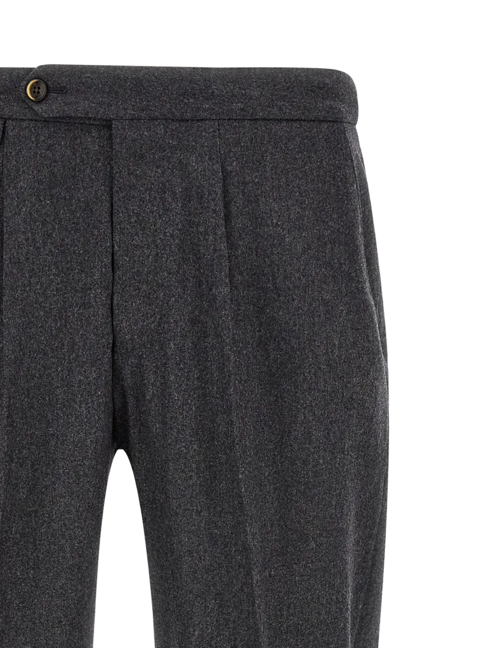 PT Torino Union pantalon met plooien Grijs