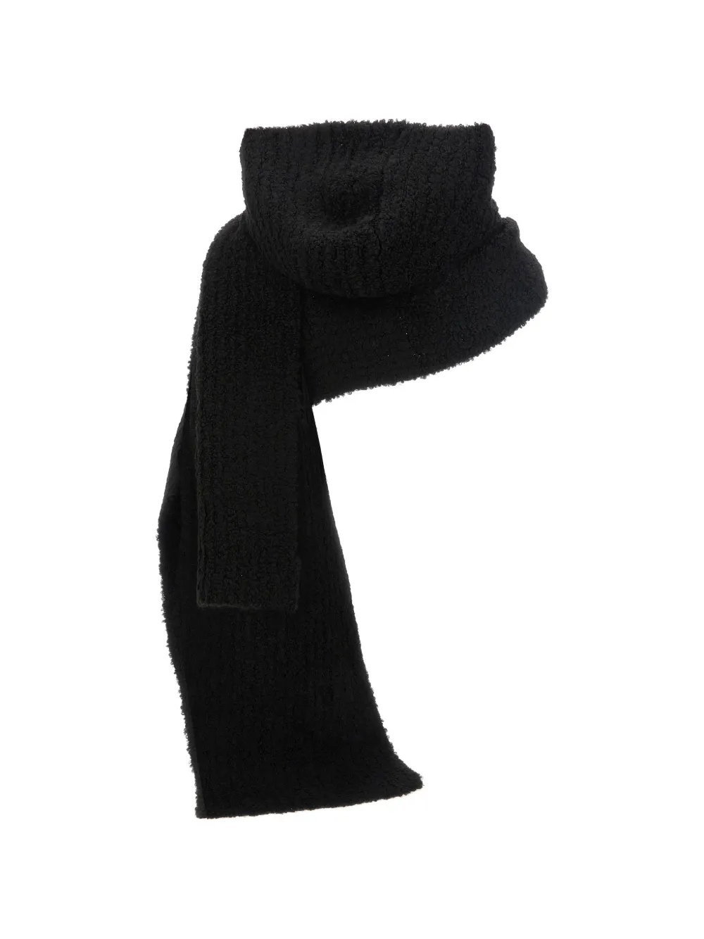 MM6 Maison Margiela numeric-signature scarf - Nero