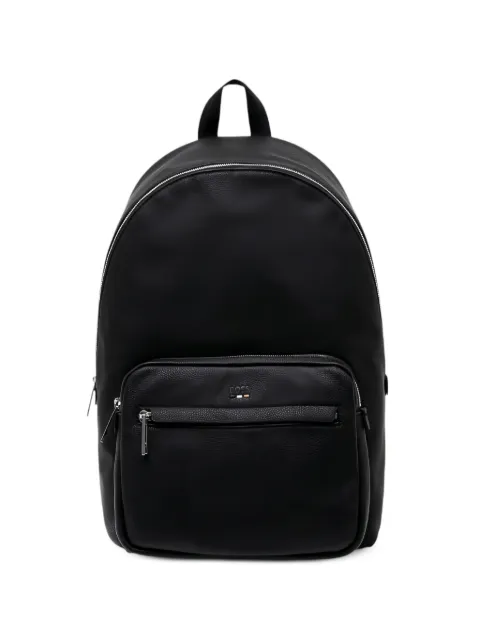 BOSS Ray logo-print backpack