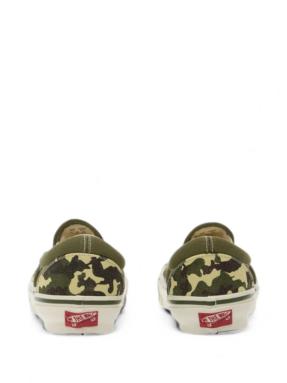 Vans LX Classic Slip-On camouflage sneakers Groen