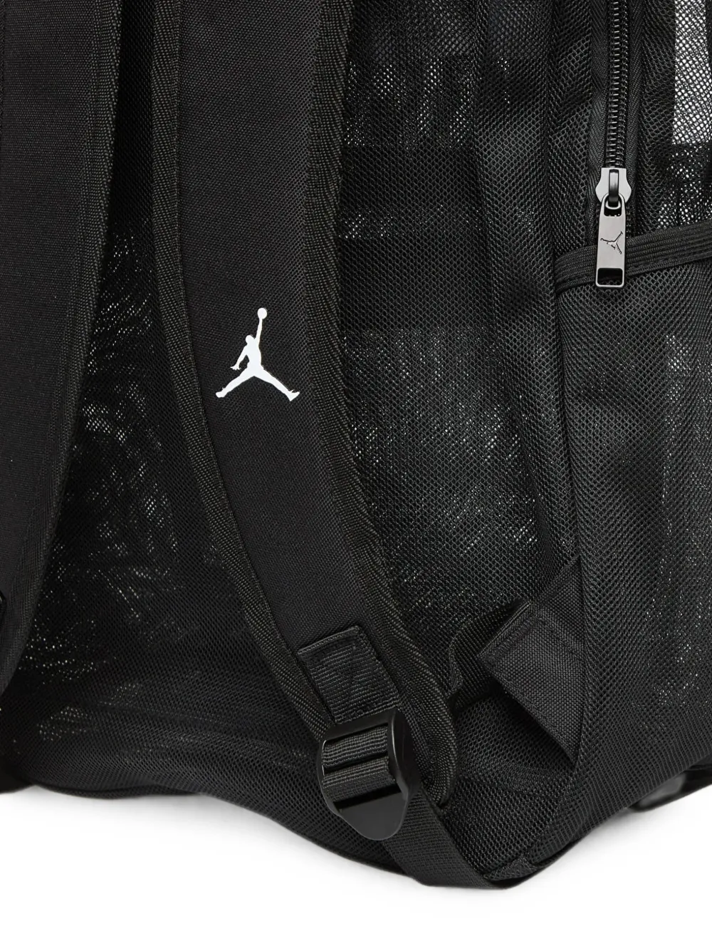Jordan Hbr mesh rugzak Zwart