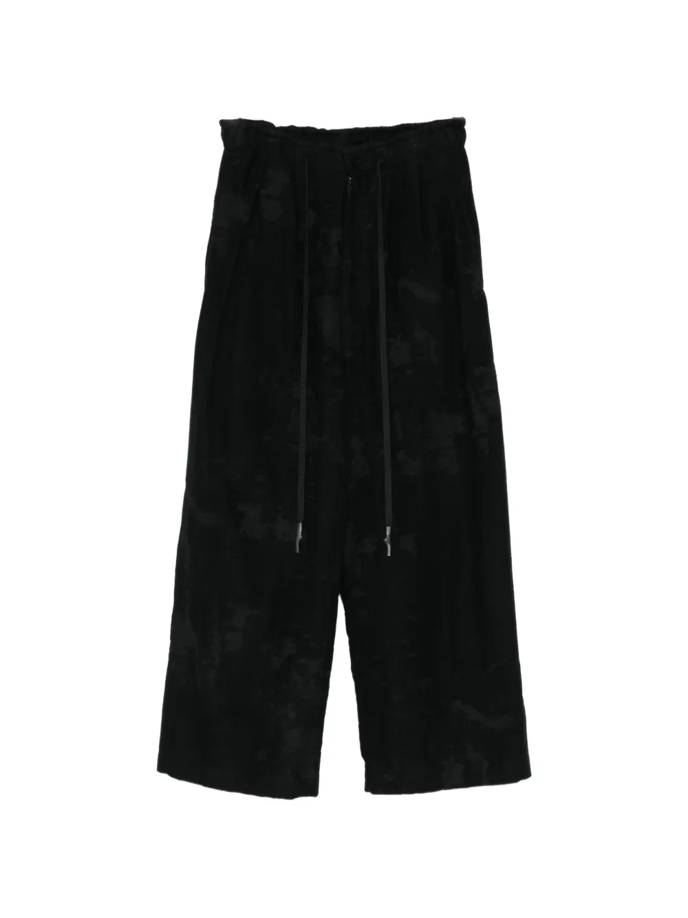Nude:Masahiko Maruyama bleached-effect drawstring trousers
