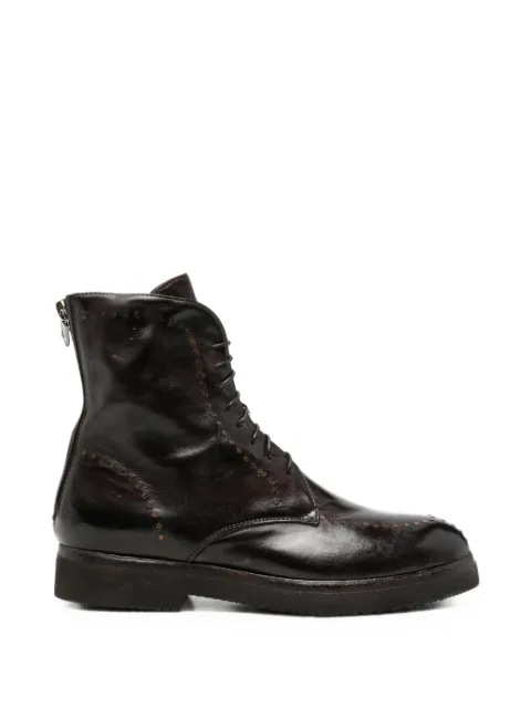 LEMARGO studded lace-up boots