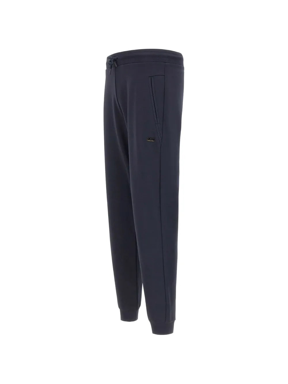 Ea7 Emporio Armani drawstring-waist track pants - Blu