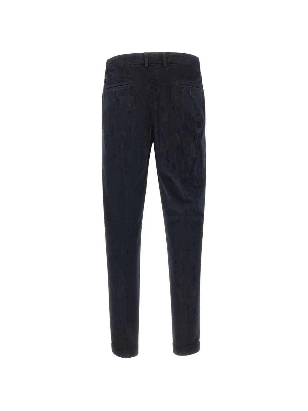 DEVORE Broek met paspelzak Blauw