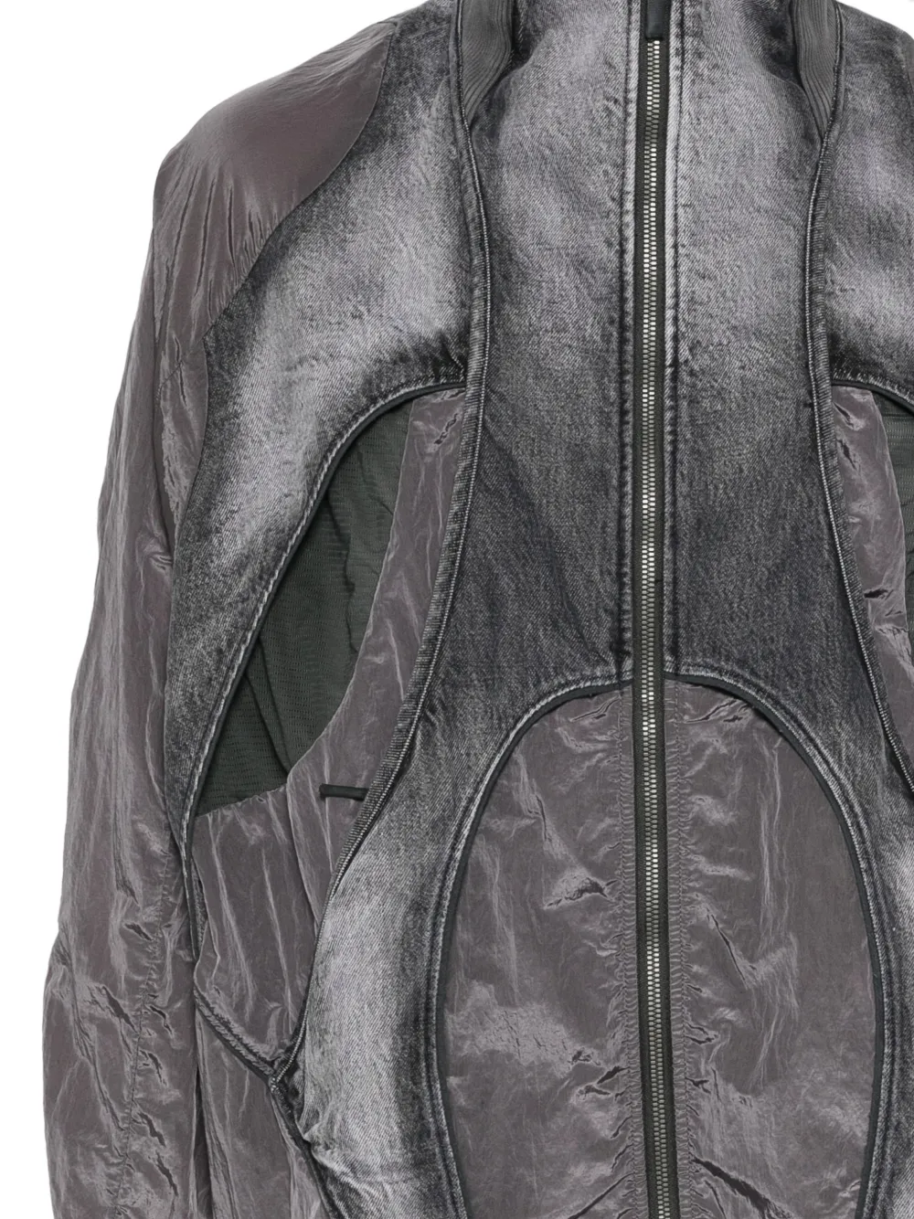 HAMCUS Navigator denim jack Paars