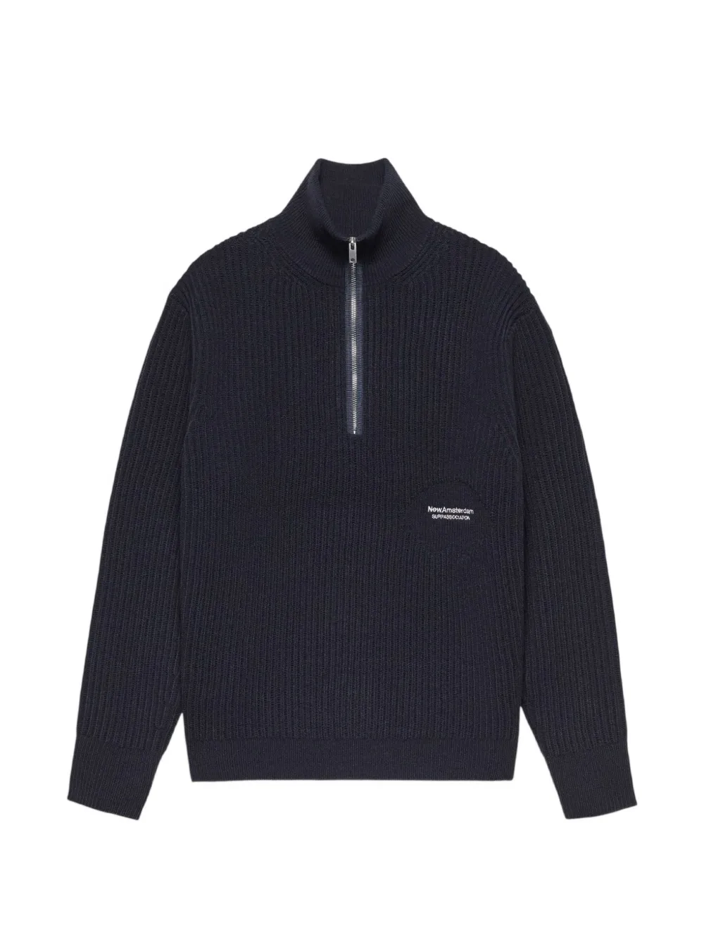 NEW AMSTERDAM half-zip sweater