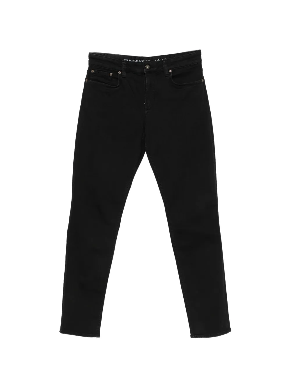 Emporio Armani logo-plaque jeans