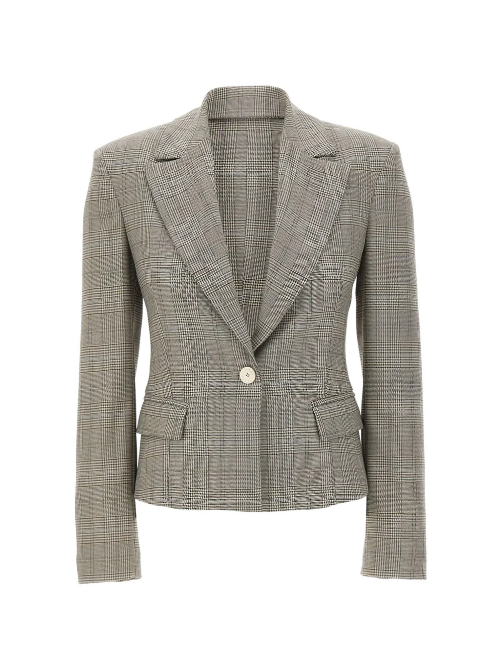kaos Prince-of-Wales-check single-breasted blazer