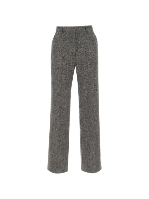kaos pantalones rectos microtexturizados