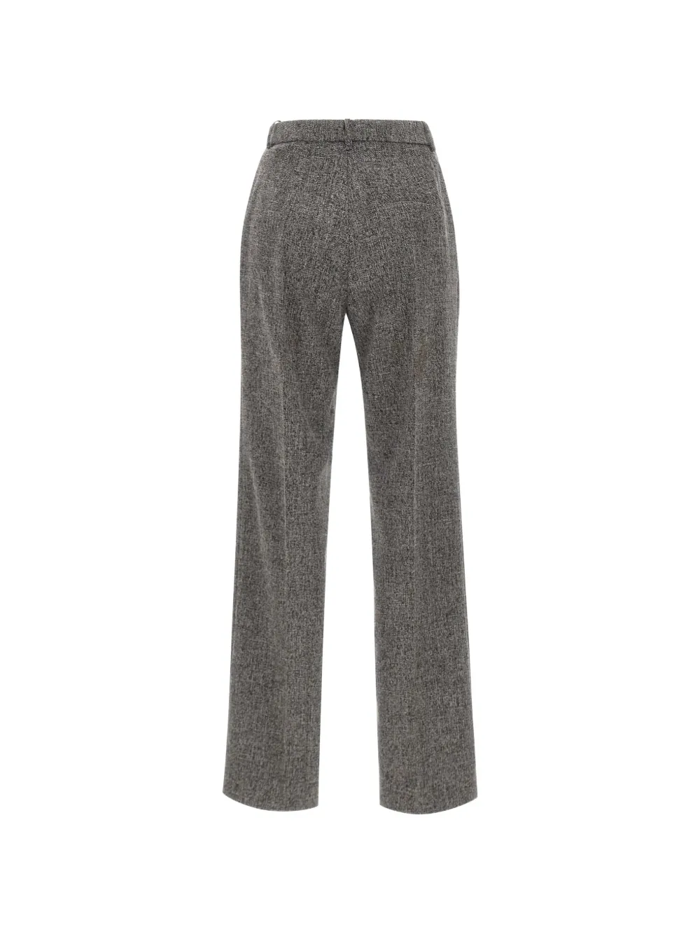 kaos micro-textured straight-leg trousers Grijs