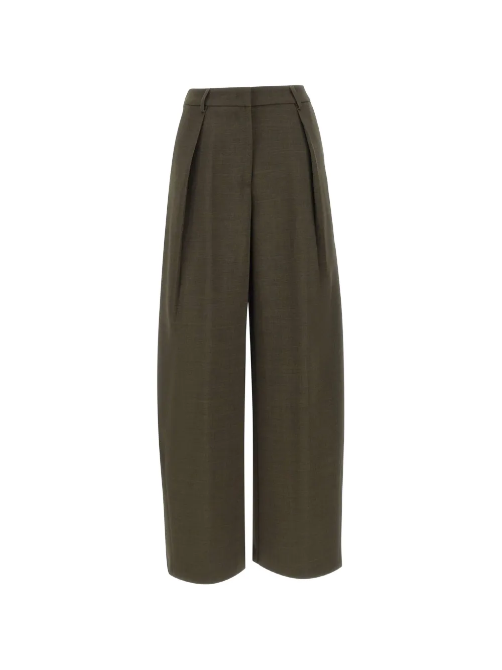 kaos pleated wide-leg trousers
