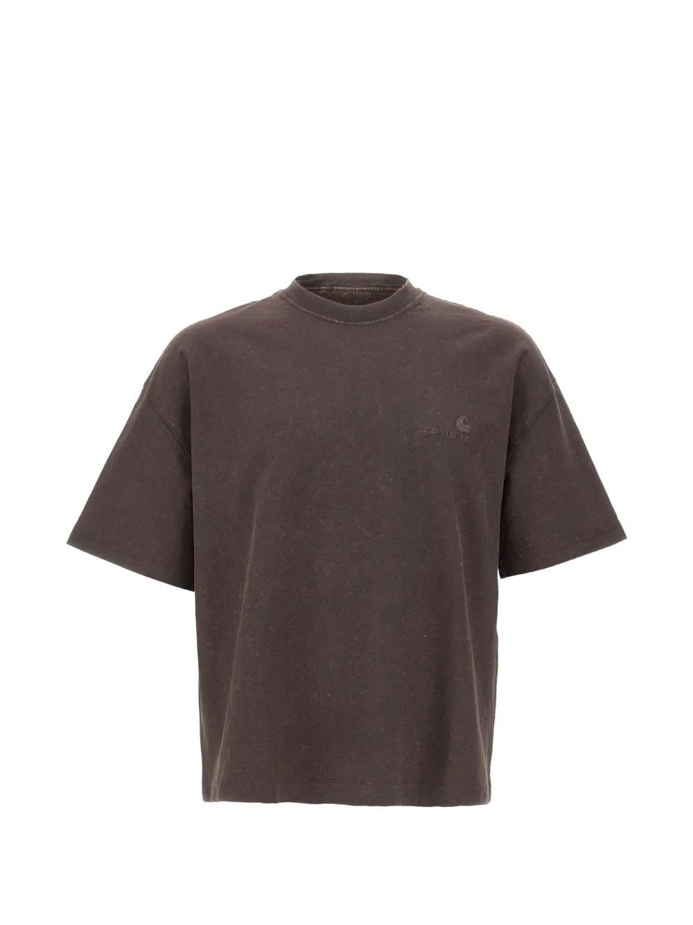 Carhartt WIP logo-embroidered T-shirt - Marrone