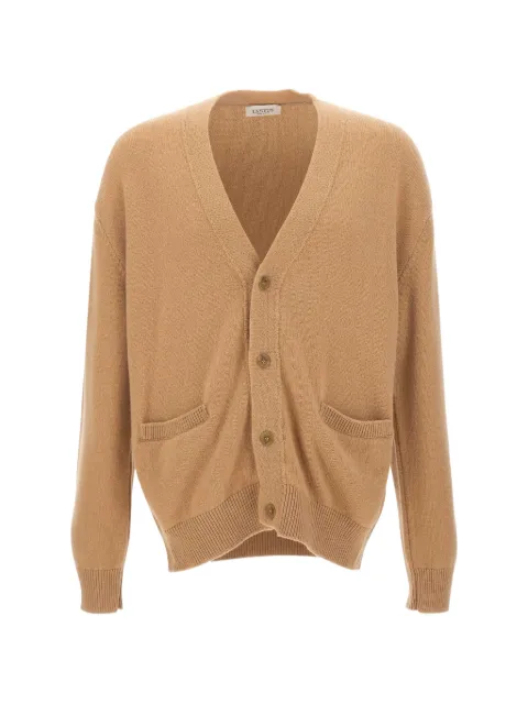 Laneus V-neck button-up cardigan