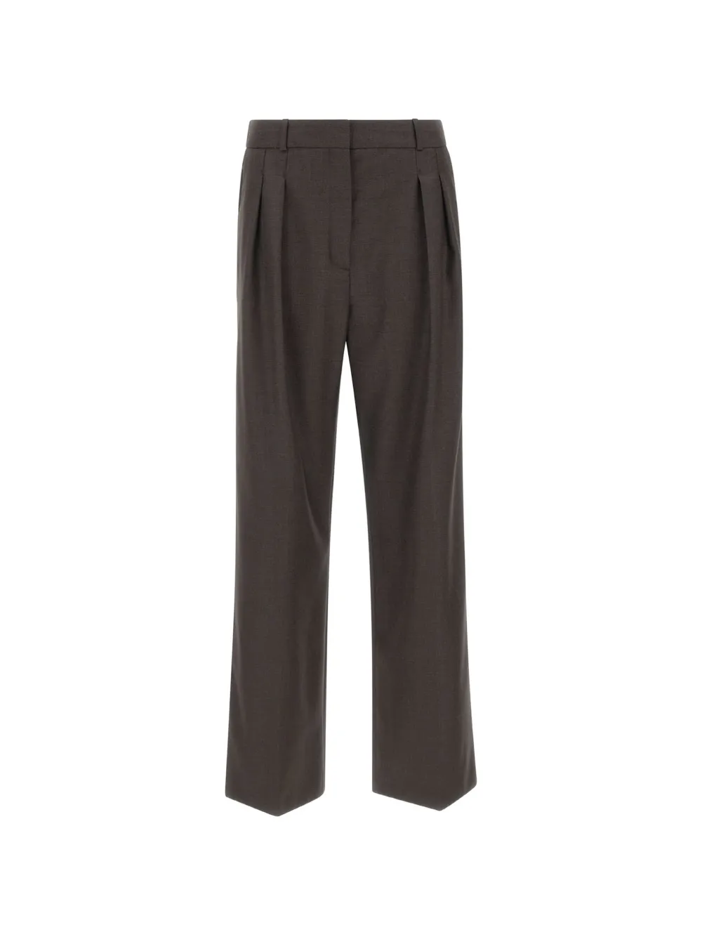 LouLou de Saison pantalon de tailleur Sbiru à plis - Marron LouLou de Saison pantalon de tailleur Sbiru à plis - Marron