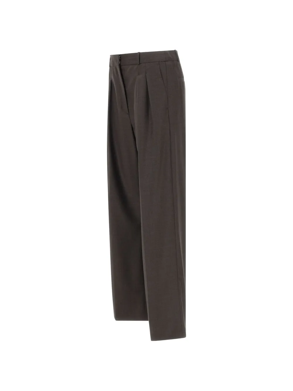 LouLou de Saison Sbiru pantalon met plooien Bruin