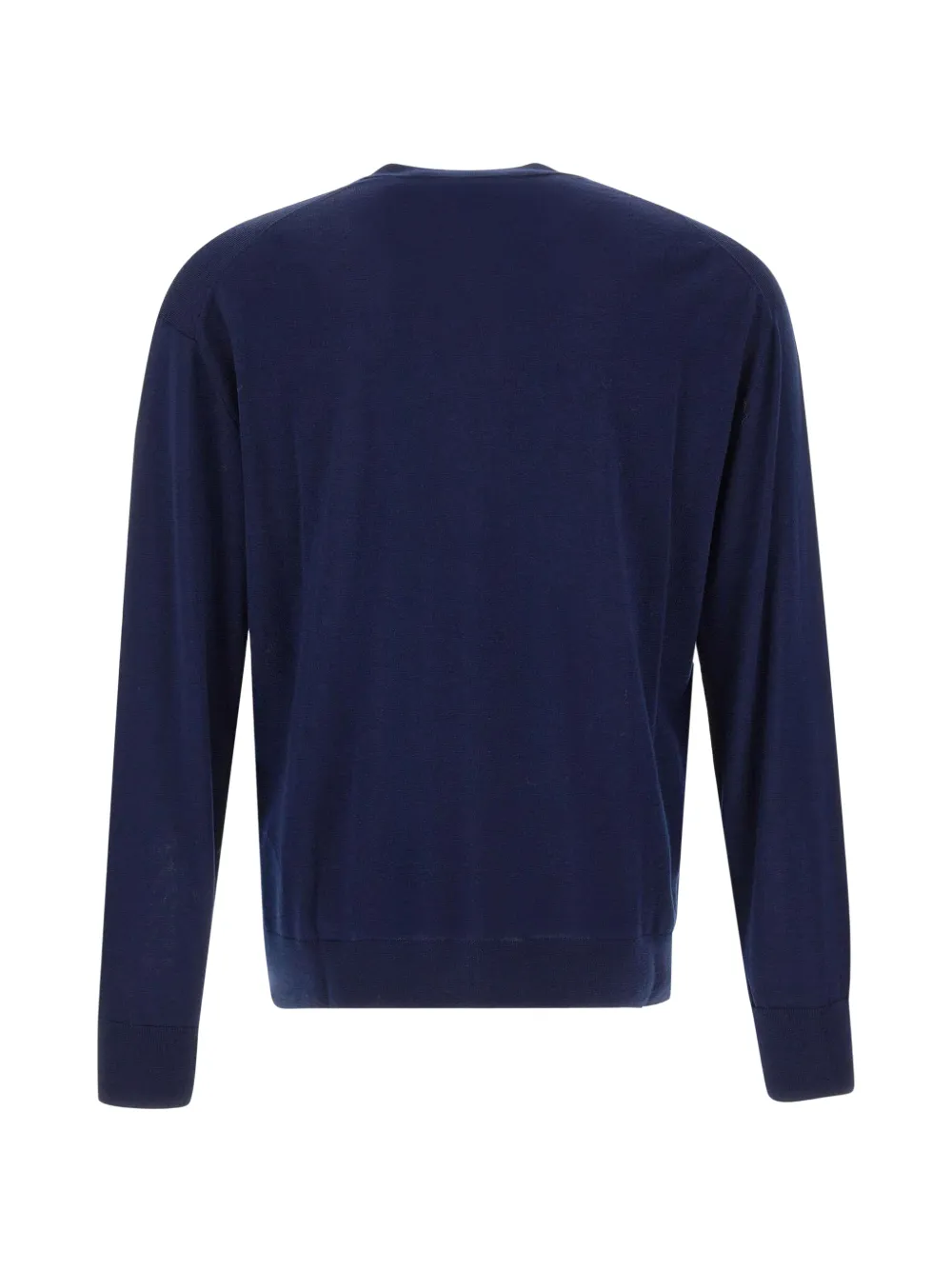Laneus Trui van merinowol Blauw