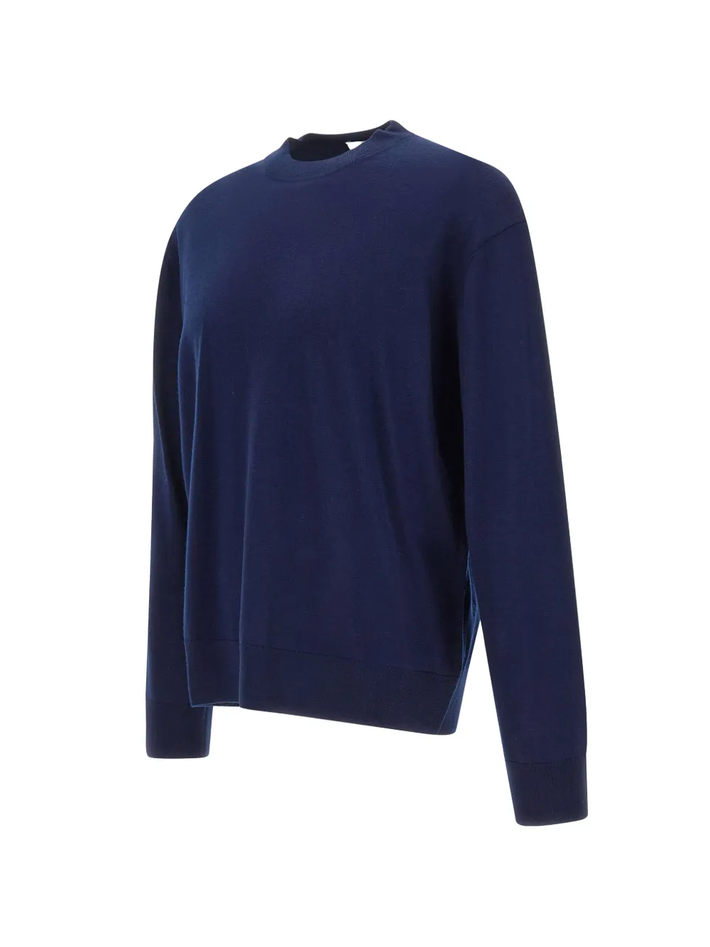 Laneus Trui van merinowol Blauw
