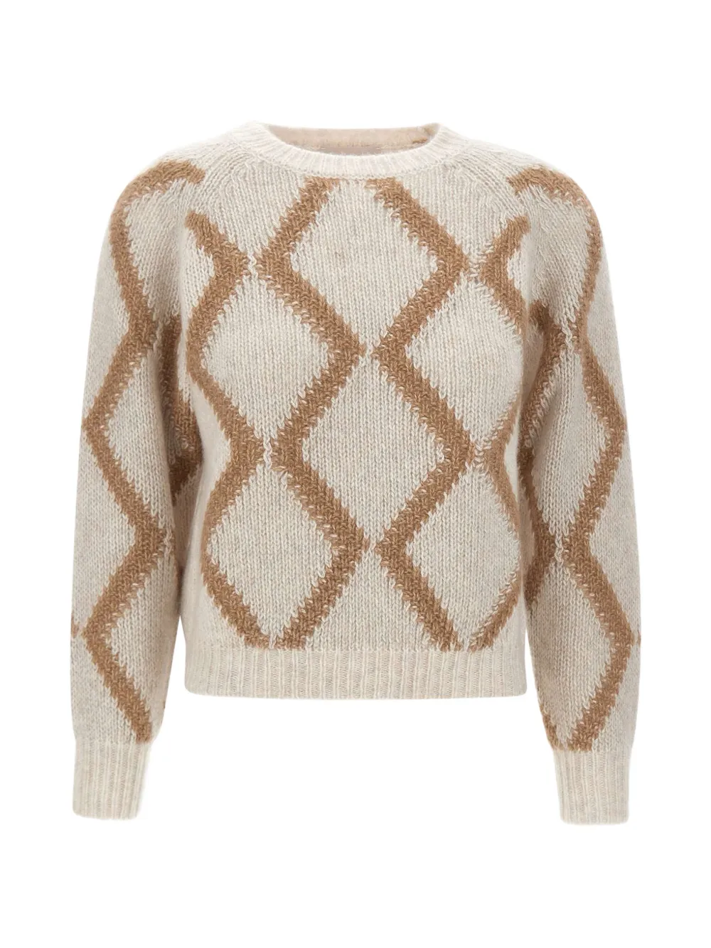Hemisphere cable-knit sweater