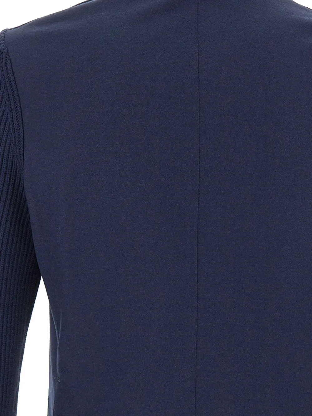 Eleventy single-breasted wool jacket Blauw