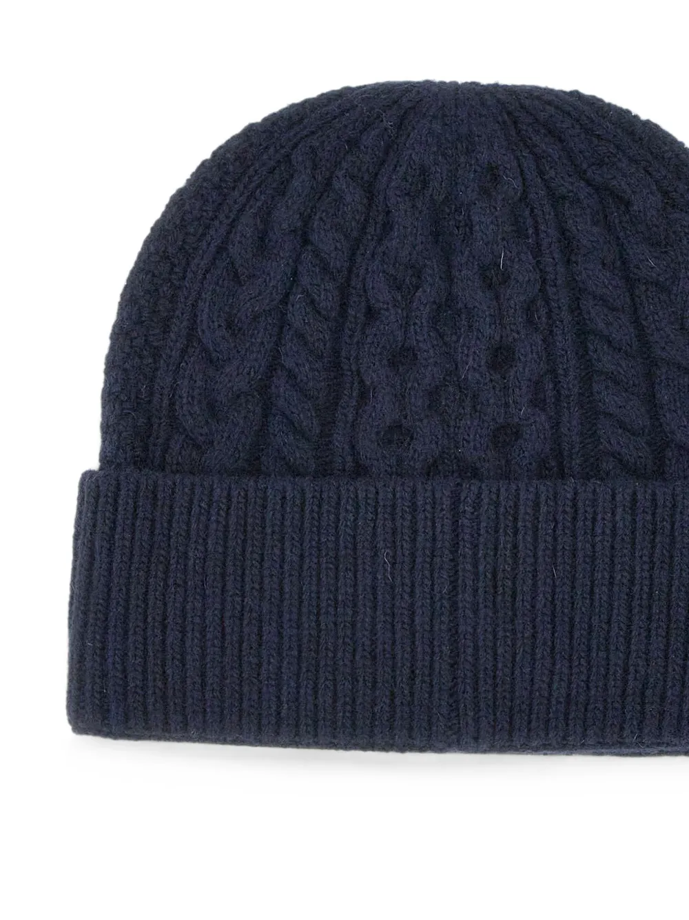 Carhartt WIP Caster kabelgebreide muts Blauw
