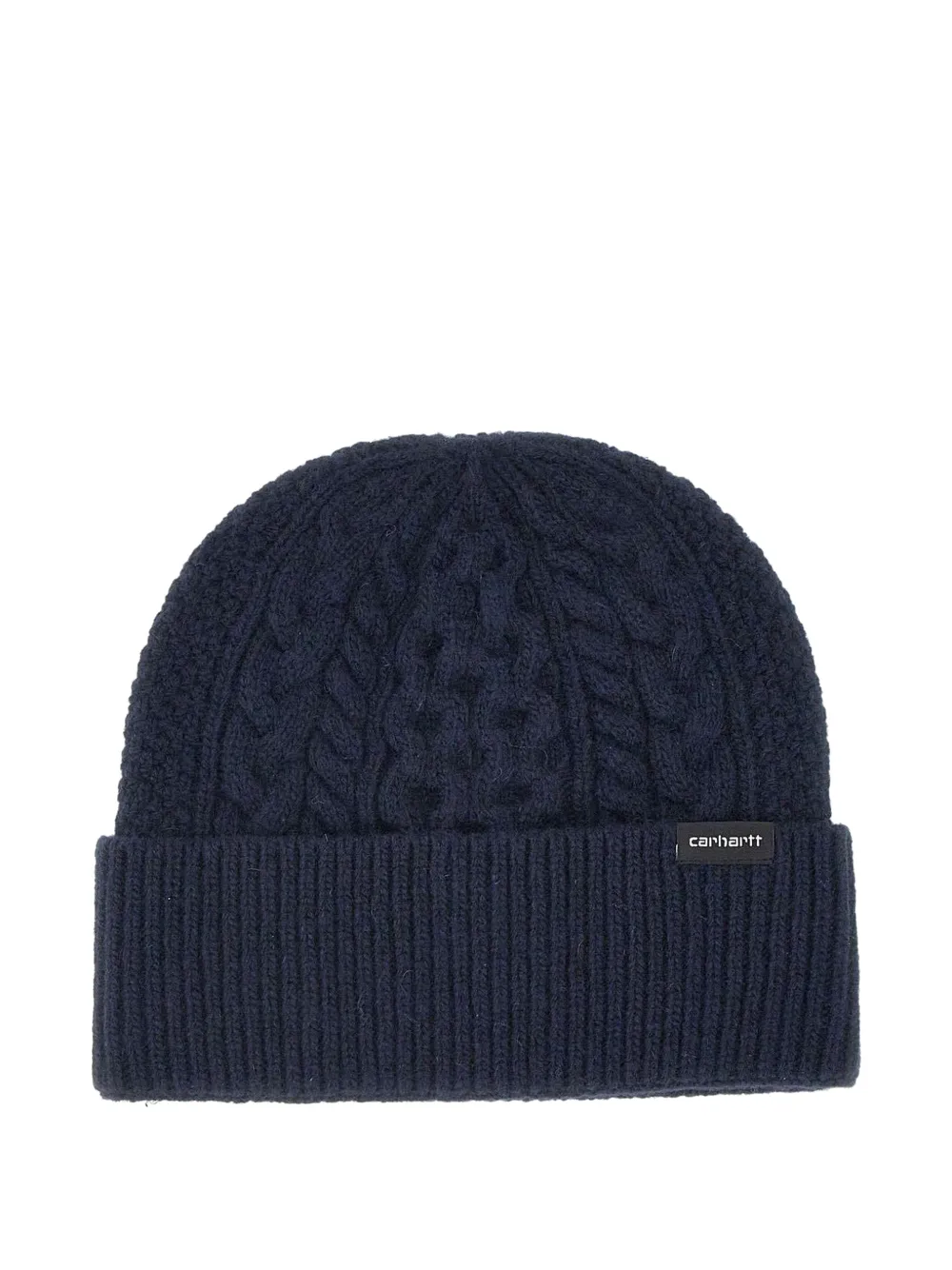 Carhartt WIP Caster cable-knit beanie - Blu