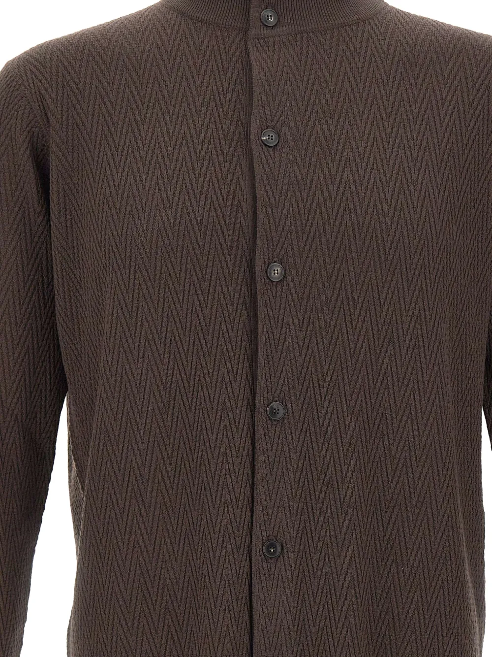 Filippo De Laurentiis Vest met geometrisch patroon Bruin