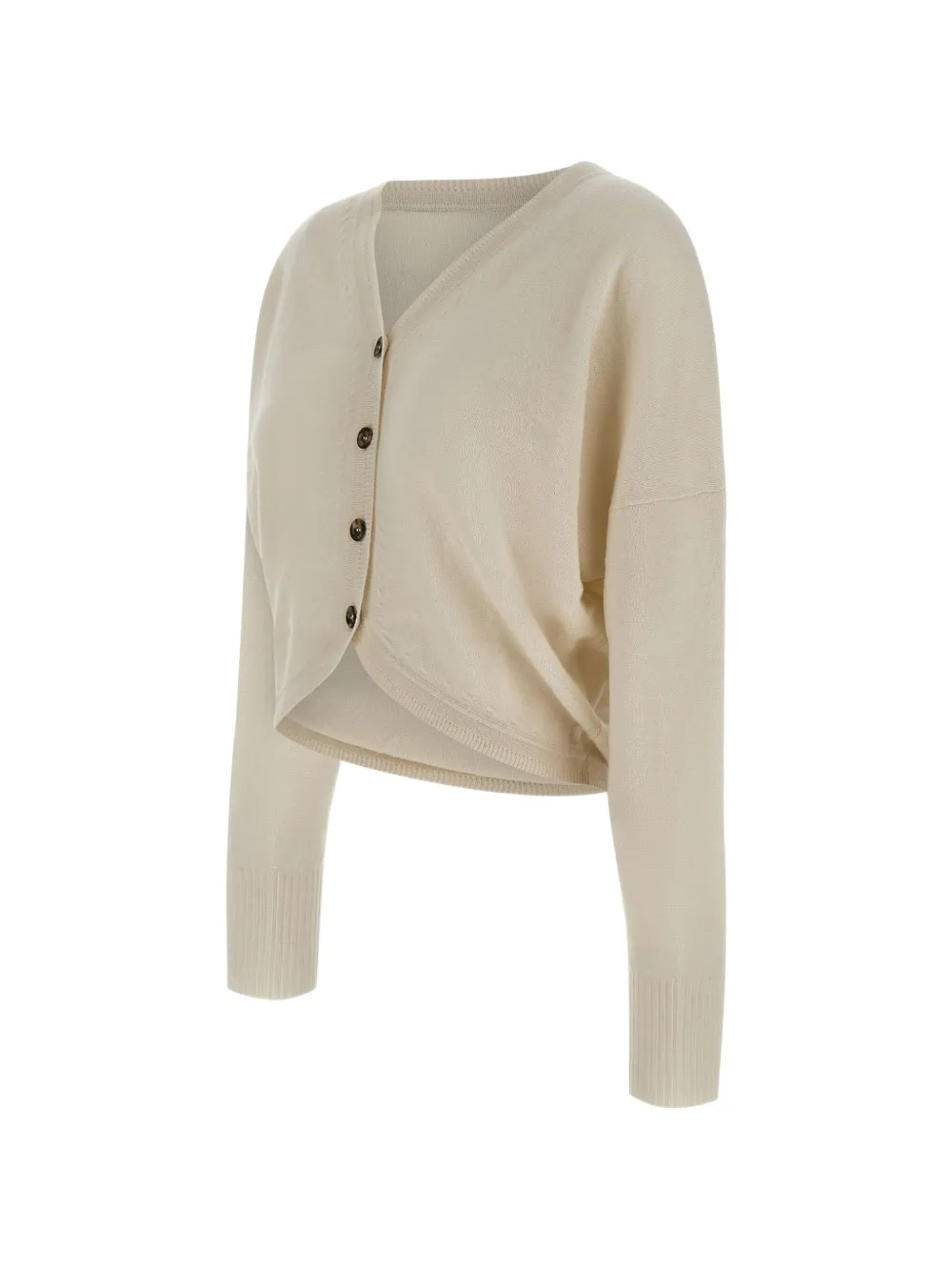 Marella Alacre vest met V-hals Beige