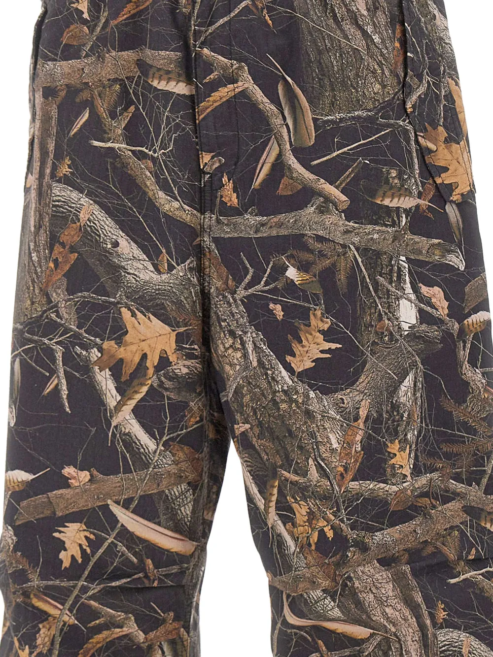 Carhartt WIP Fletcher broek met abstract patroon Zwart