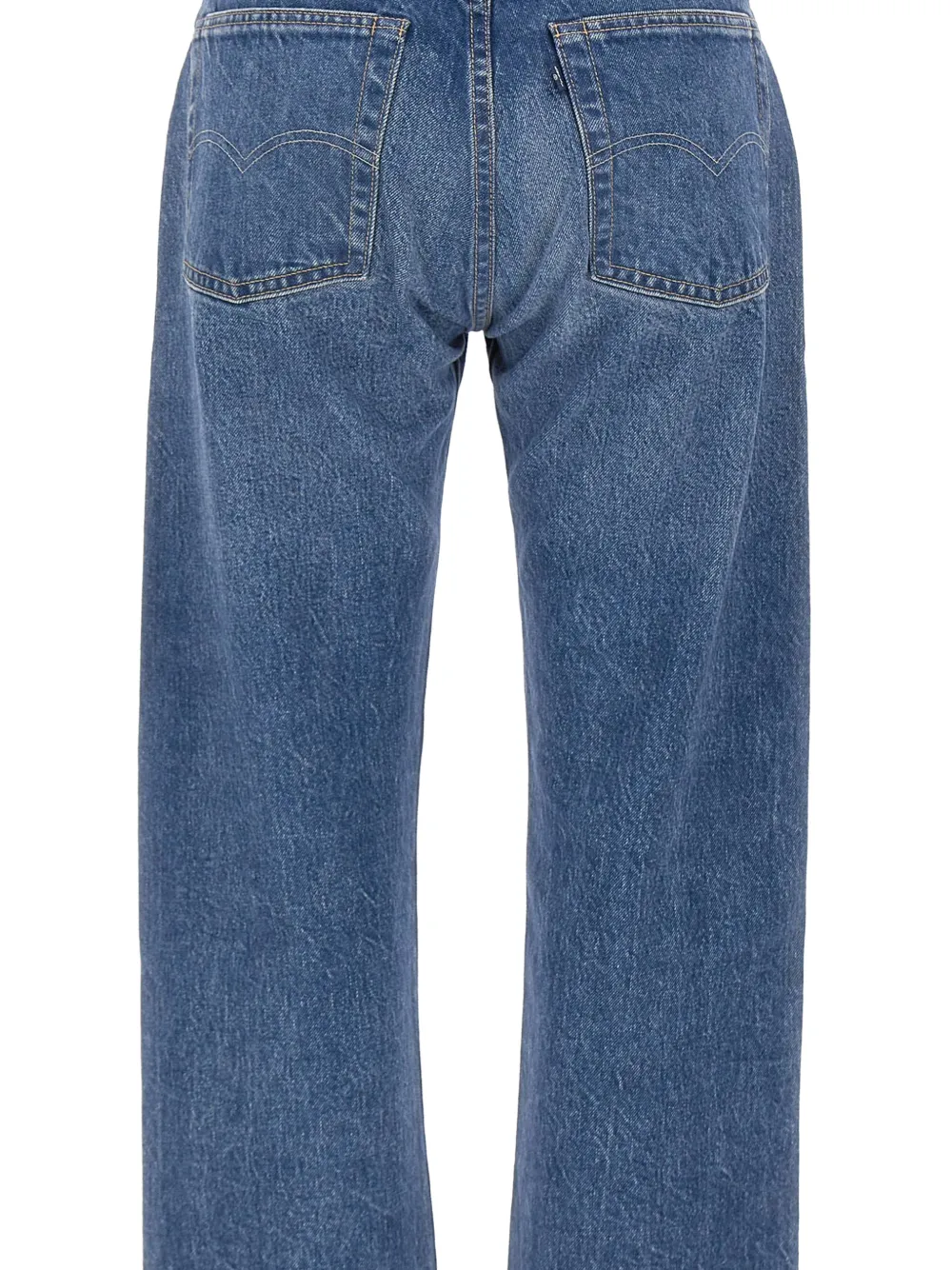 Levi's 70s 501 straight jeans Blauw