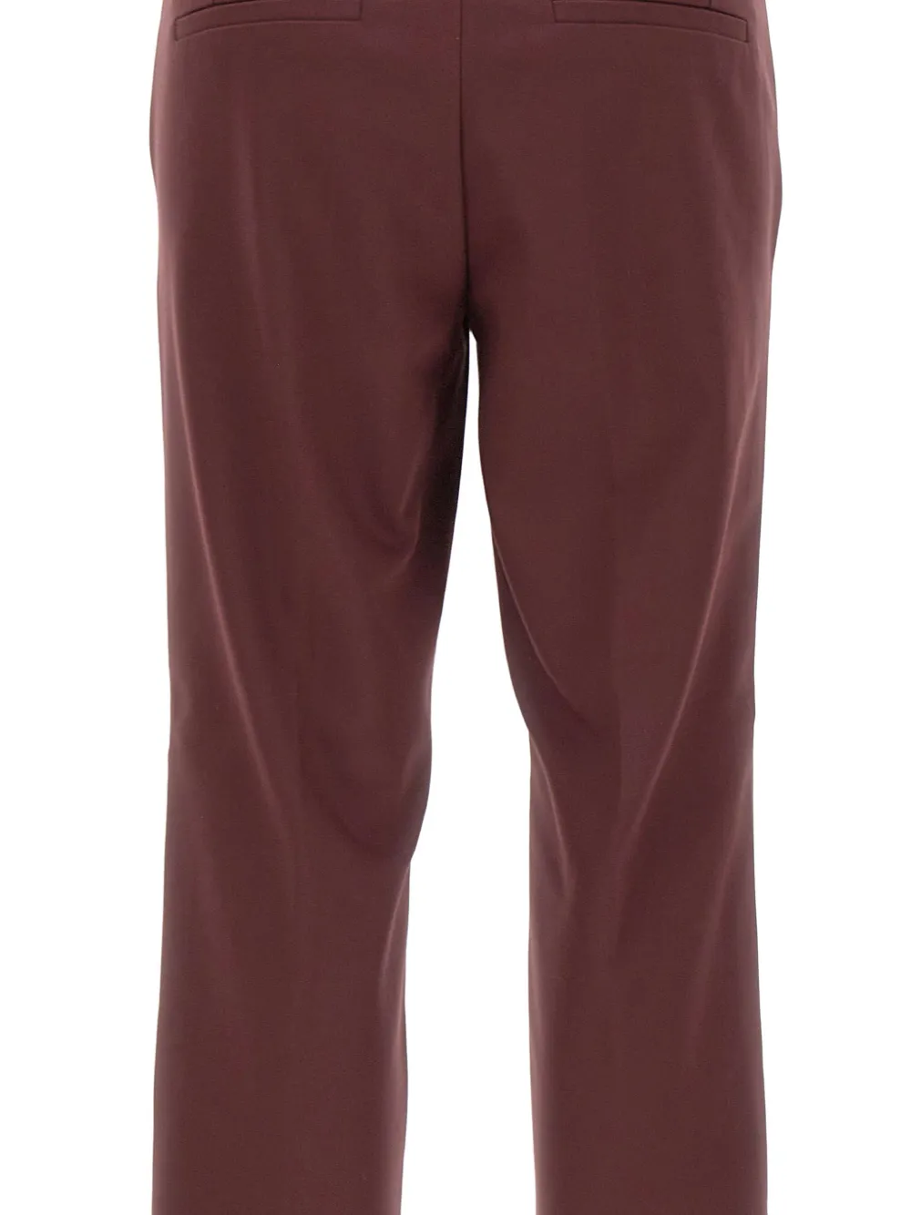 Marella side-slit trousers Rood