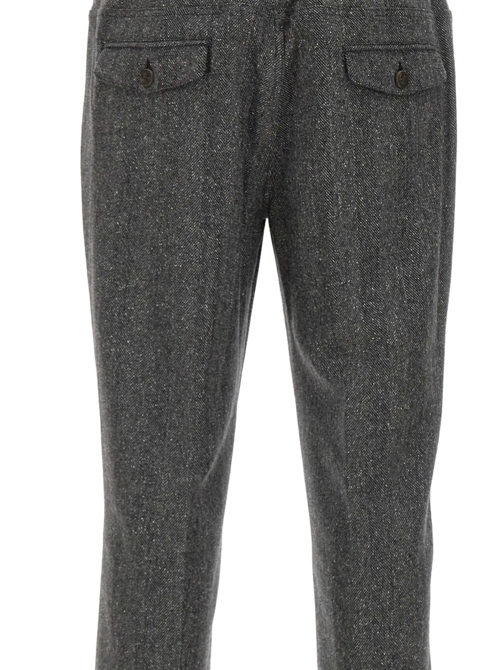 Eleventy Broek met trekkoord Grijs