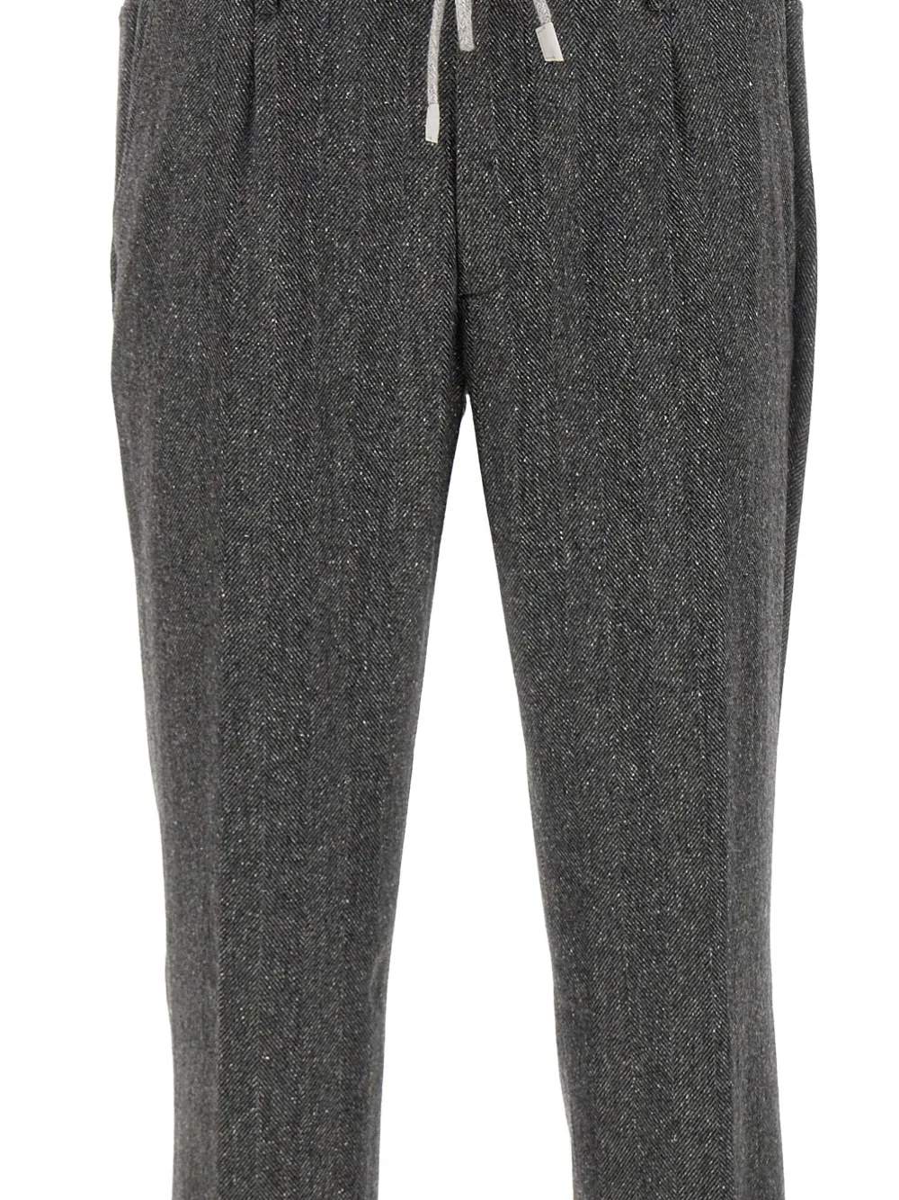 Eleventy Broek met trekkoord Grijs