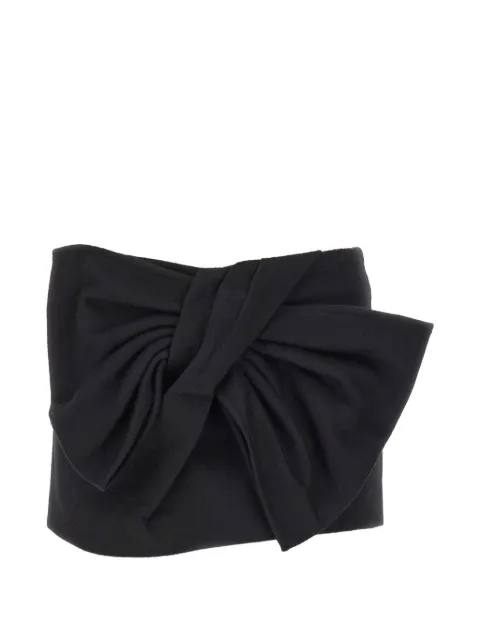 7 For All Mankind minifalda con lazo