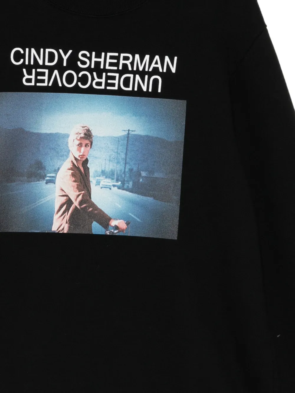 Undercover Cindy Sherman trui met grafische print Zwart