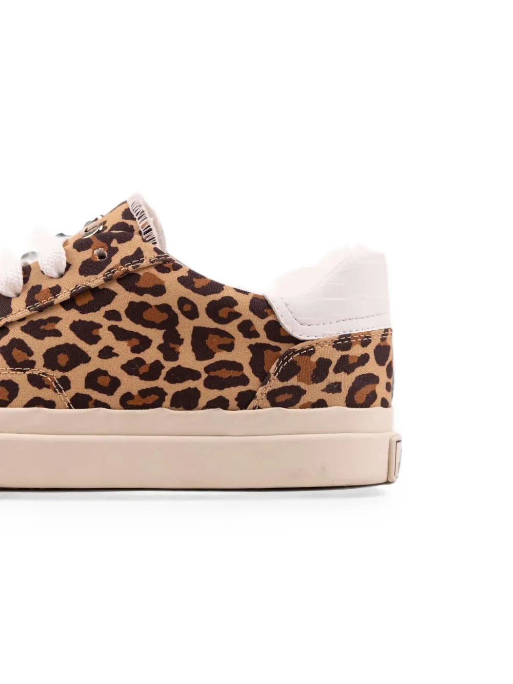 Hide&Jack Toby leopard-print sneakers Bruin