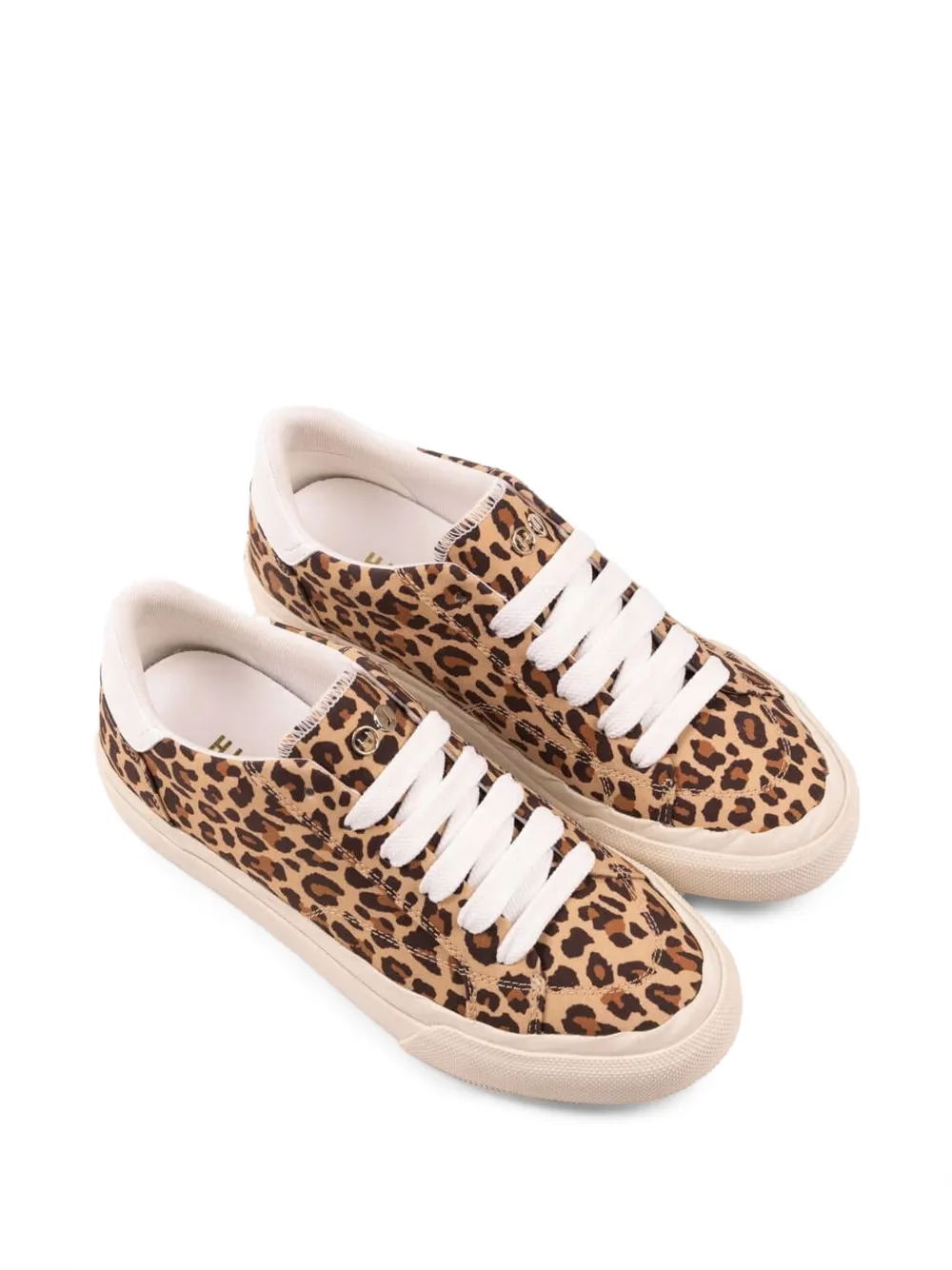 Hide&Jack Toby leopard-print sneakers Bruin