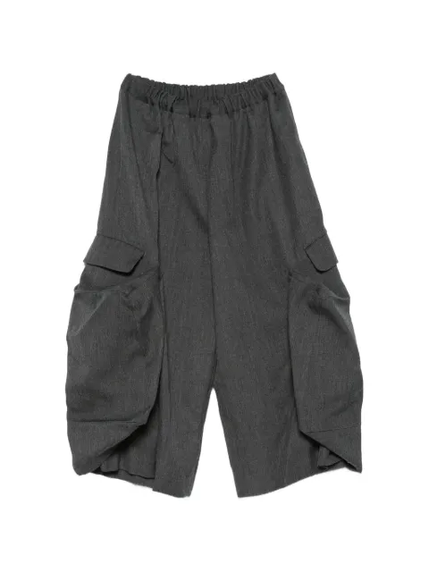 Comme Des Garçons draped-design cargo-pocket trousers