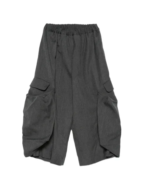 Comme Des Garçons draped-design cargo-pocket trousers