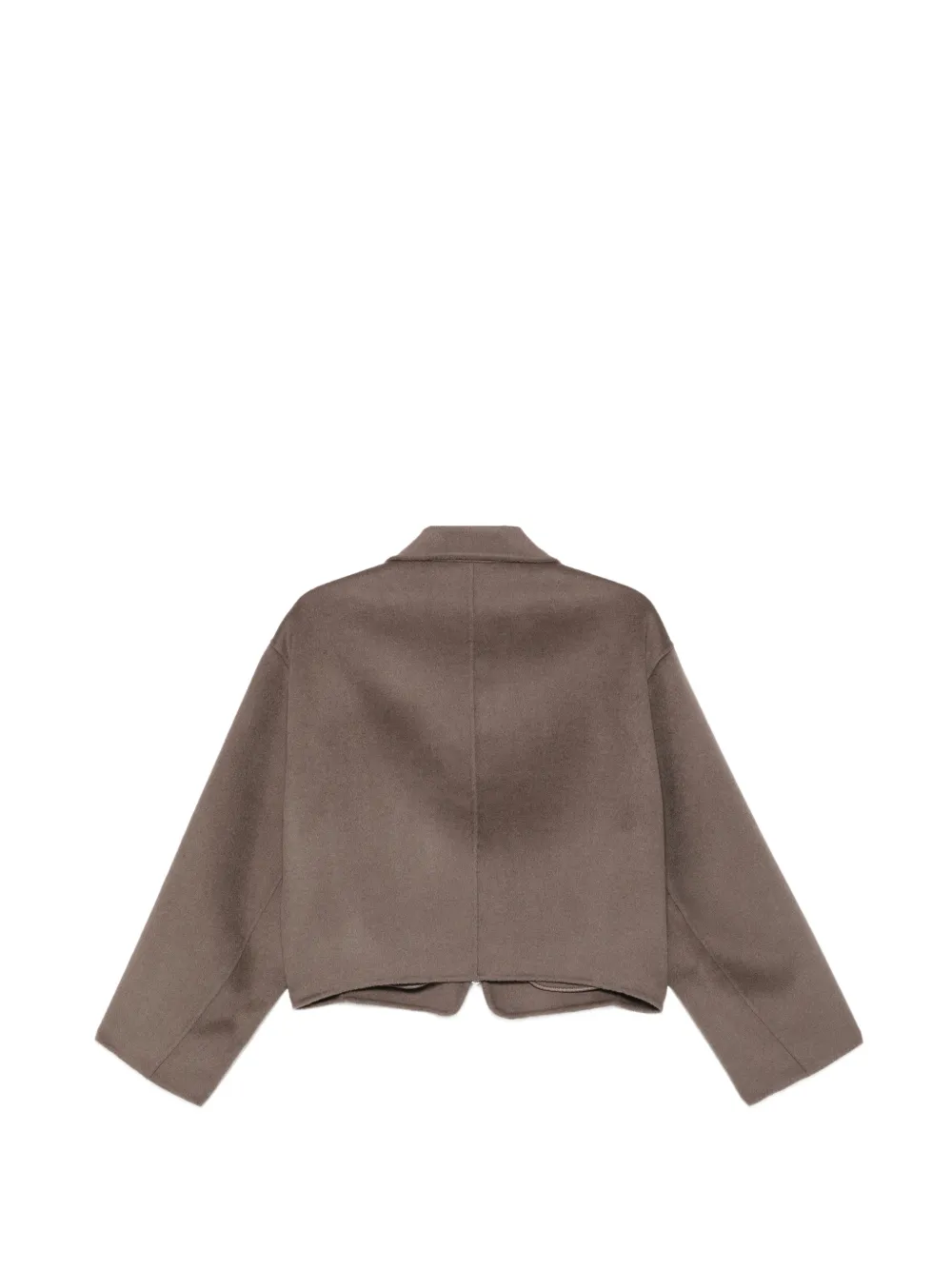 Filippa K Cropped wollen jack met rits Bruin