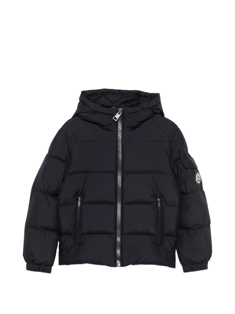 Moncler Enfant Gewatteerde jas Zwart