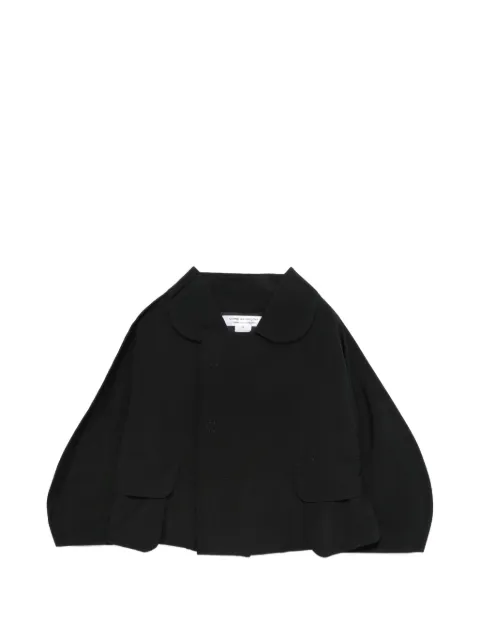 Comme Des Garçons chamarra con cuello Peter Pan