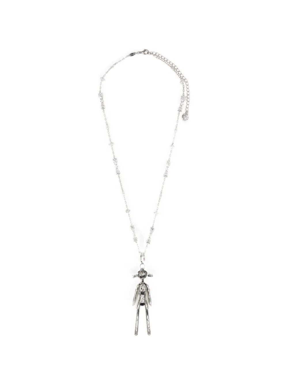 YVMIN small Girl crystal-embellished doll necklace