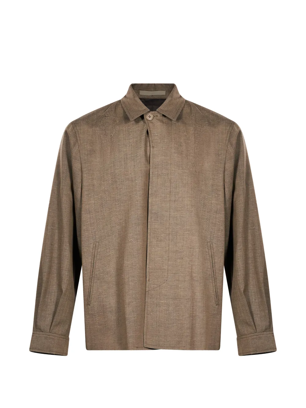 Our Legacy Pack Button-up Collared Jacket In Brown